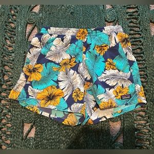 Women’s Patagonia Shorts, Floral print, Size small